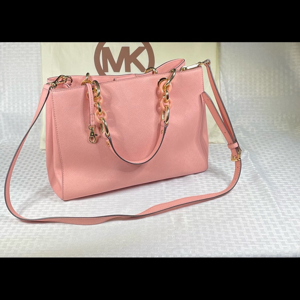 Michael Kors Pink Purse with Michael Kors bag